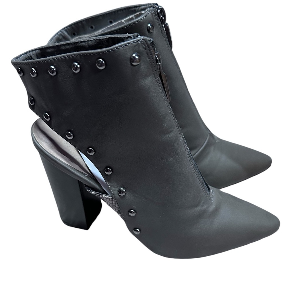 Mark Open Heel Booties - Picture 2 of 5